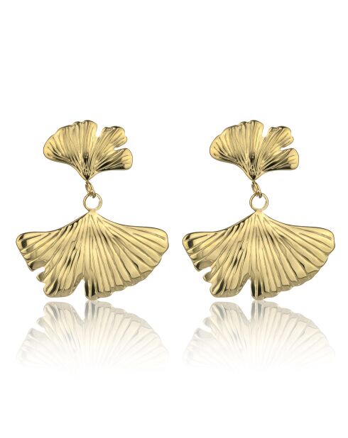 Boucles d'oreilles Mareva dorées