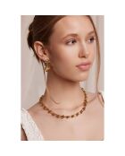 Boucles d'oreilles Mareva dorées