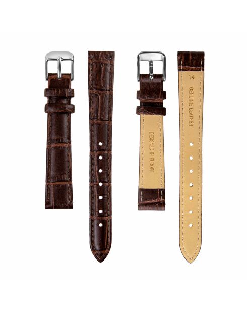 Montre Femme Boracay en Cuir marron