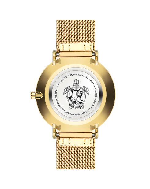 Montre Femme Pearl of the Sea en Acier dorée