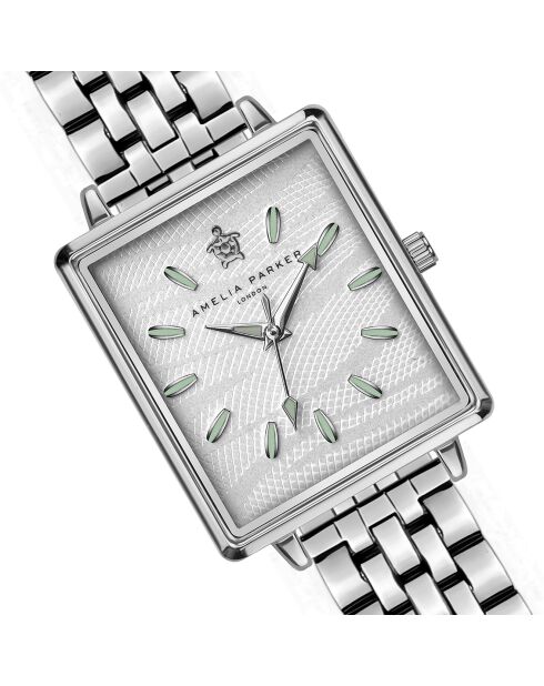 Montre Femme White Desert en Acier argentée