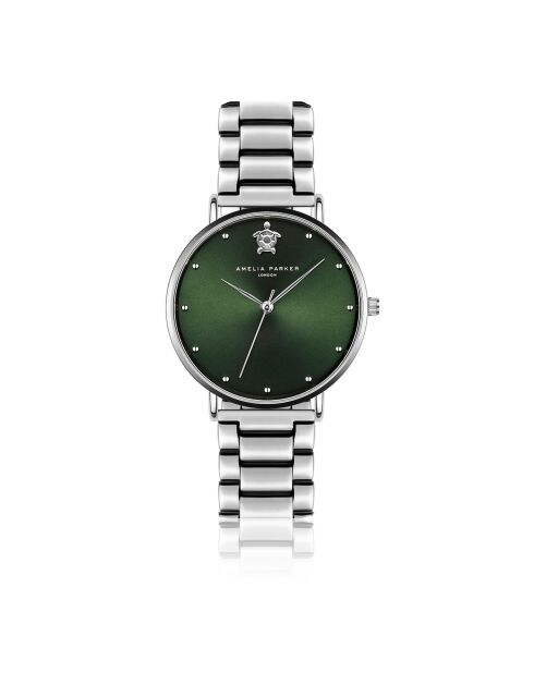 Montre Femme Maya Bay en Acier argentée