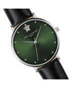 Montre Femme Maya Bay en Cuir noire