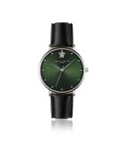 Montre Femme Maya Bay en Cuir noire