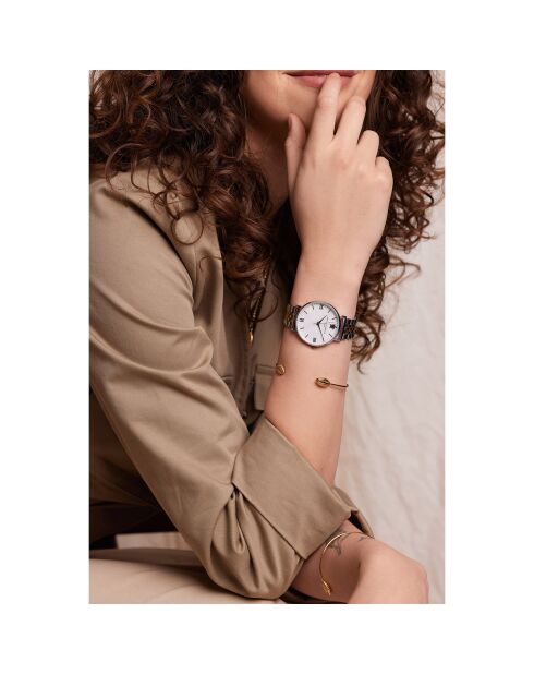 Montre Femme Oyster en Acier doré/argenté