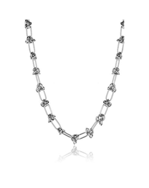 Collier Nautia argenté