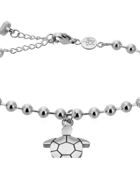 Parure Collier, Bracelet & Boucles d'Oreilles Wisdom argentée