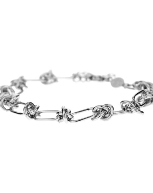 Parure Collier, Bracelet & Boucles d'Oreilles Nautia argentée