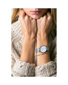 Set Montre Femme & Bracelet Capsule Grey en Acier argenté