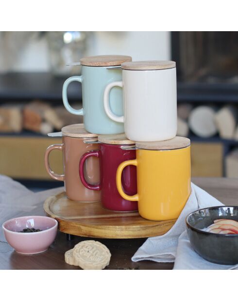 Tetera Anna magenta - 350 ml