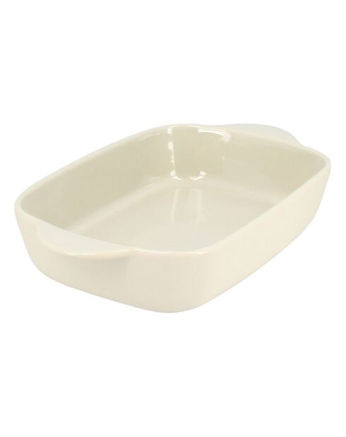 Plat À Four rectangle Octave beige - 22x13.5 cm