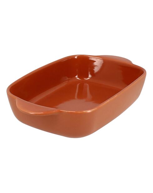 Plat À Four rectangle Octave terracotta - 22x13.5 cm