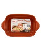 Plat À Four rectangle Octave terracotta - 22x13.5 cm