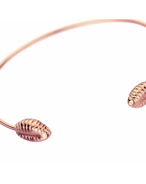 Set Montre Femme & Bracelet Serenity en Acier rose doré