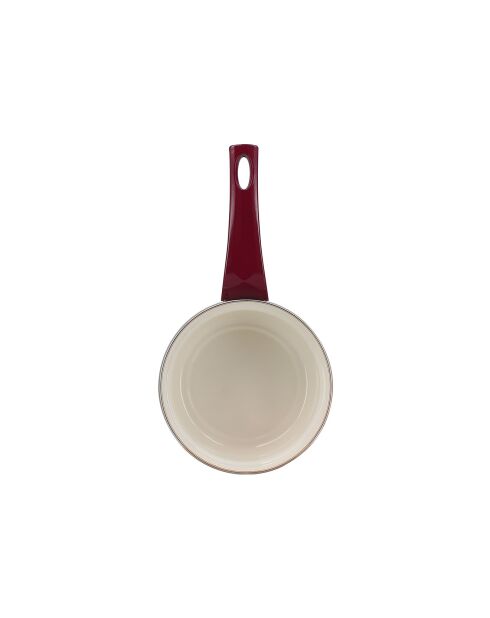 Cacerola Gallina beige/roja - D.14 cm