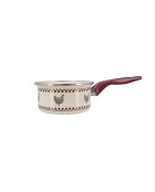 Casserole Gallina beige/rouge - D.14 cm