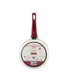 Casserole Gallina  beige/rouge - D.18 cm