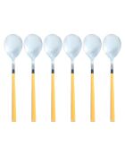 6 Cuillères de table Colorama safran -21.5 cm