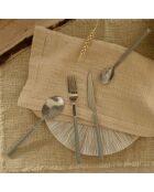 6 Couteaux de table Colorama gris - 23.5 cm