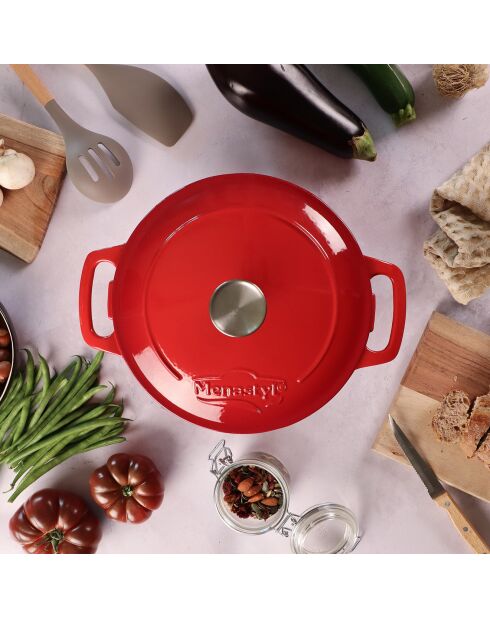 Casseruola rossa Colette - 7L