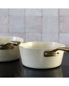 Casserole Dahlia  beige - D.20 cm