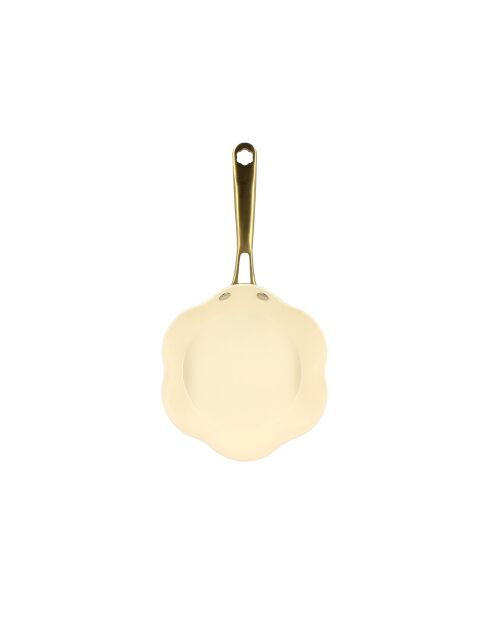 Poele Dahlia  beige - D.20 cm