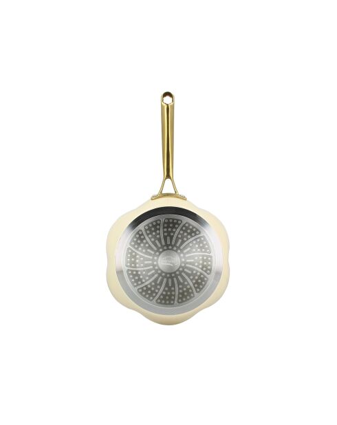 Sartén Dahlia beige - D.20 cm