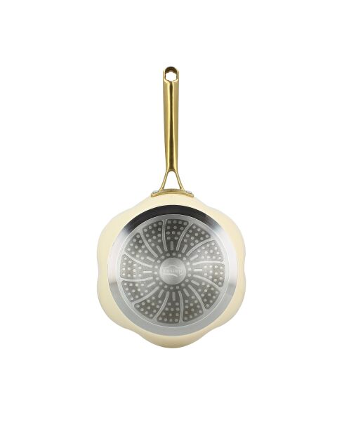 Poele Dahlia  beige - D.26 cm