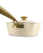 Sauteuse Dahlia  beige - D.24 cm