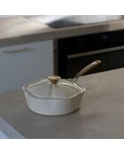 Sauteuse Dahlia  beige - D.24 cm