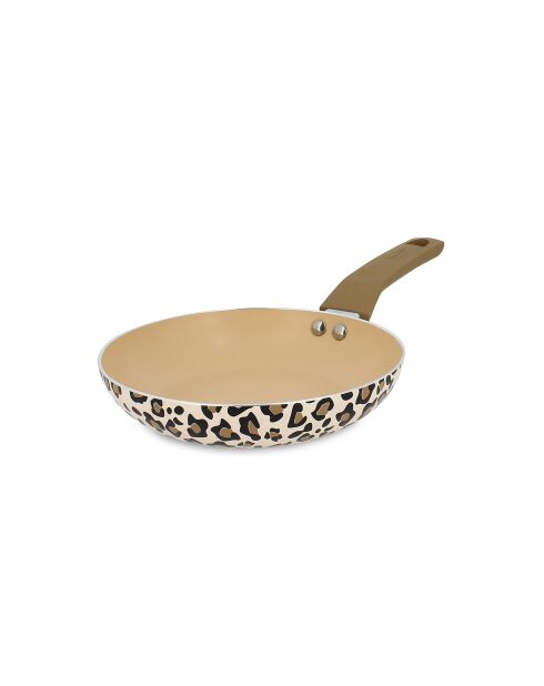 Poele Léopard marron - D.20 cm