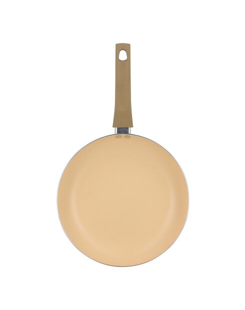 Poele Léopard marron - D.28 cm