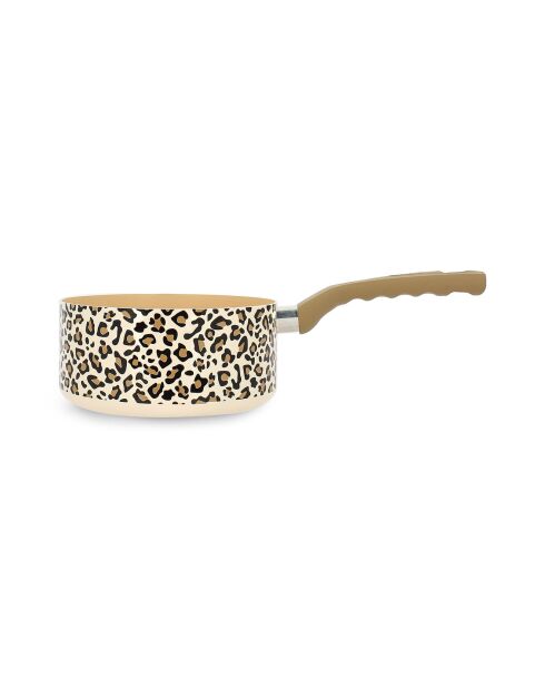Casserole Léopard  marron - D.18 cm