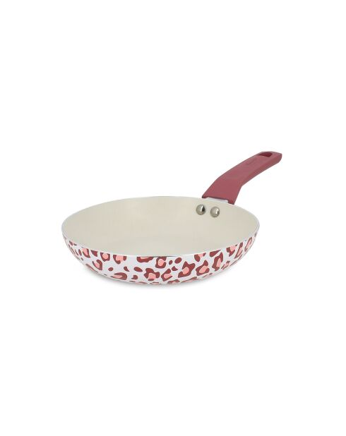 Poele Léopard  rose - D.20 cm