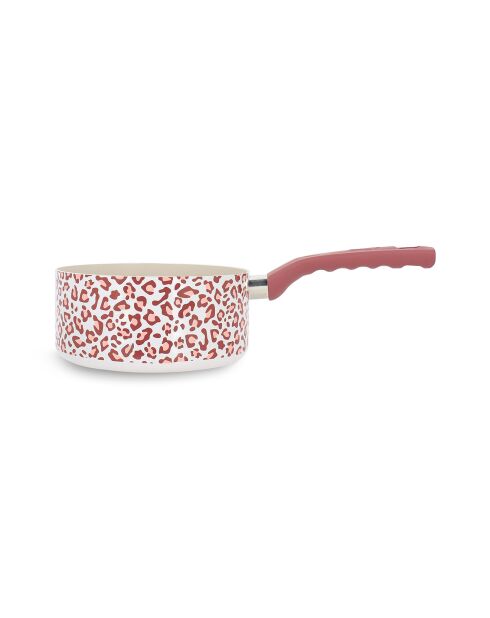 Casserole Léopard rose - D.18 cm