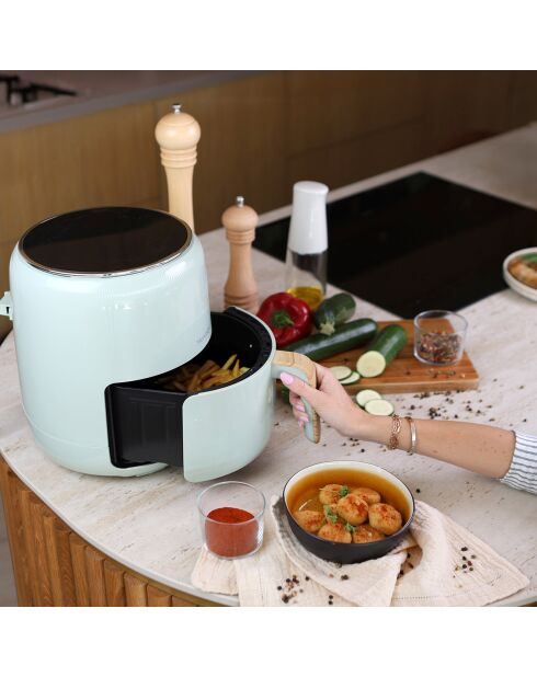 Friteuse À Air Chaud Colorama celadon - 4.5 L