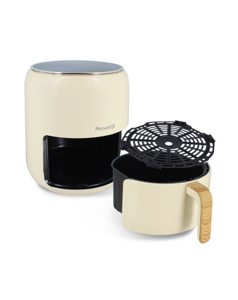 Friteuse À Air Chaud Colorama crème - 4.5 L