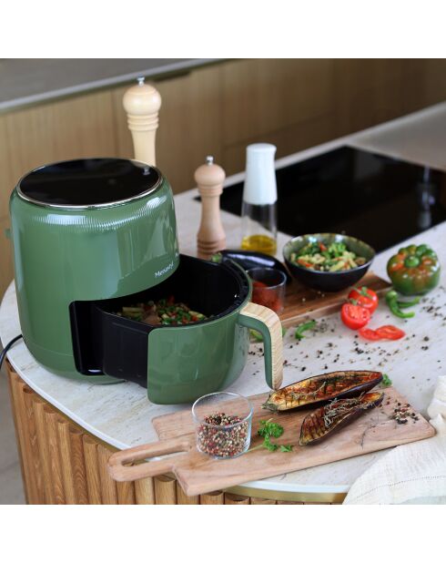 Friteuse À Air Chaud Colorama  olive - 4.5 L