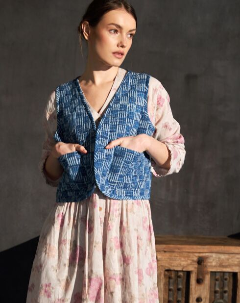 Gilet Elly bleu