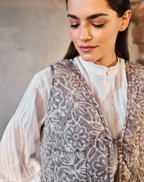 Gilet Elly gris