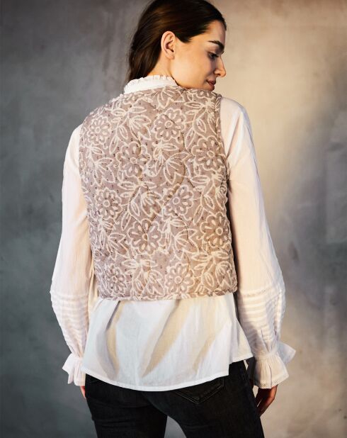 Gilet Elly gris
