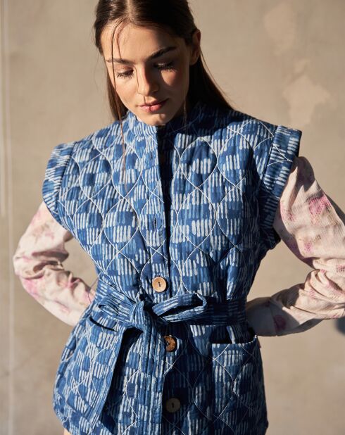 Veste Kalani bleue