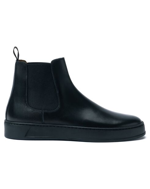 Chelsea Boots en Cuir noires