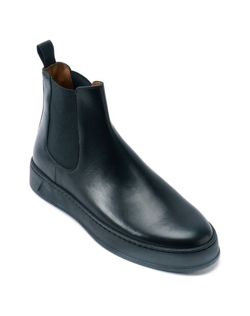 Chelsea Boots en Cuir noires
