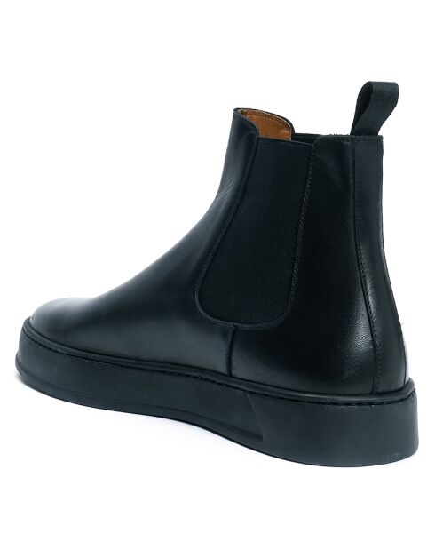 Chelsea Boots en Cuir noires