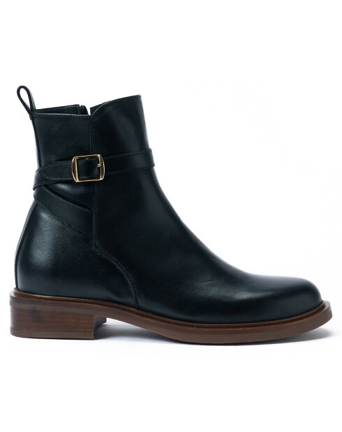 Boots Jodhpur en Cuir noires