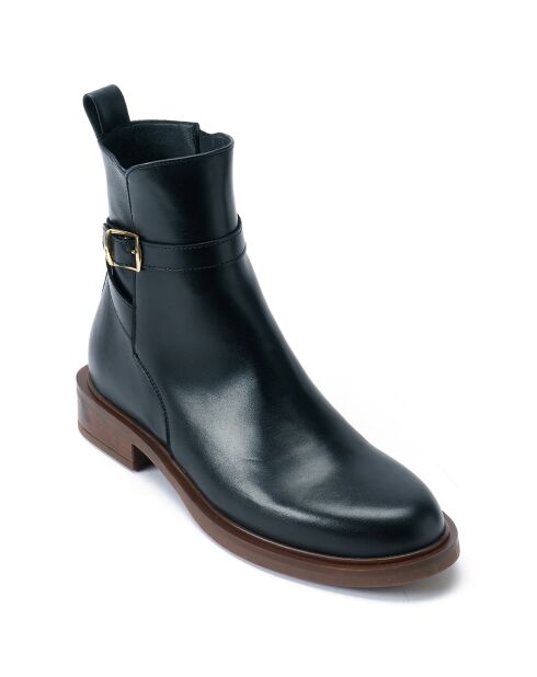 Boots Jodhpur en Cuir noires