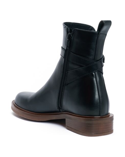 Boots Jodhpur en Cuir noires