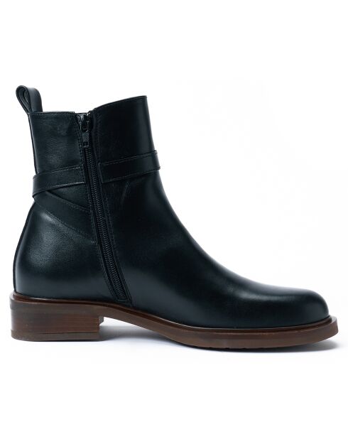 Boots Jodhpur en Cuir noires