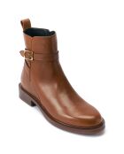 Boots Jodhpur en Cuir camel